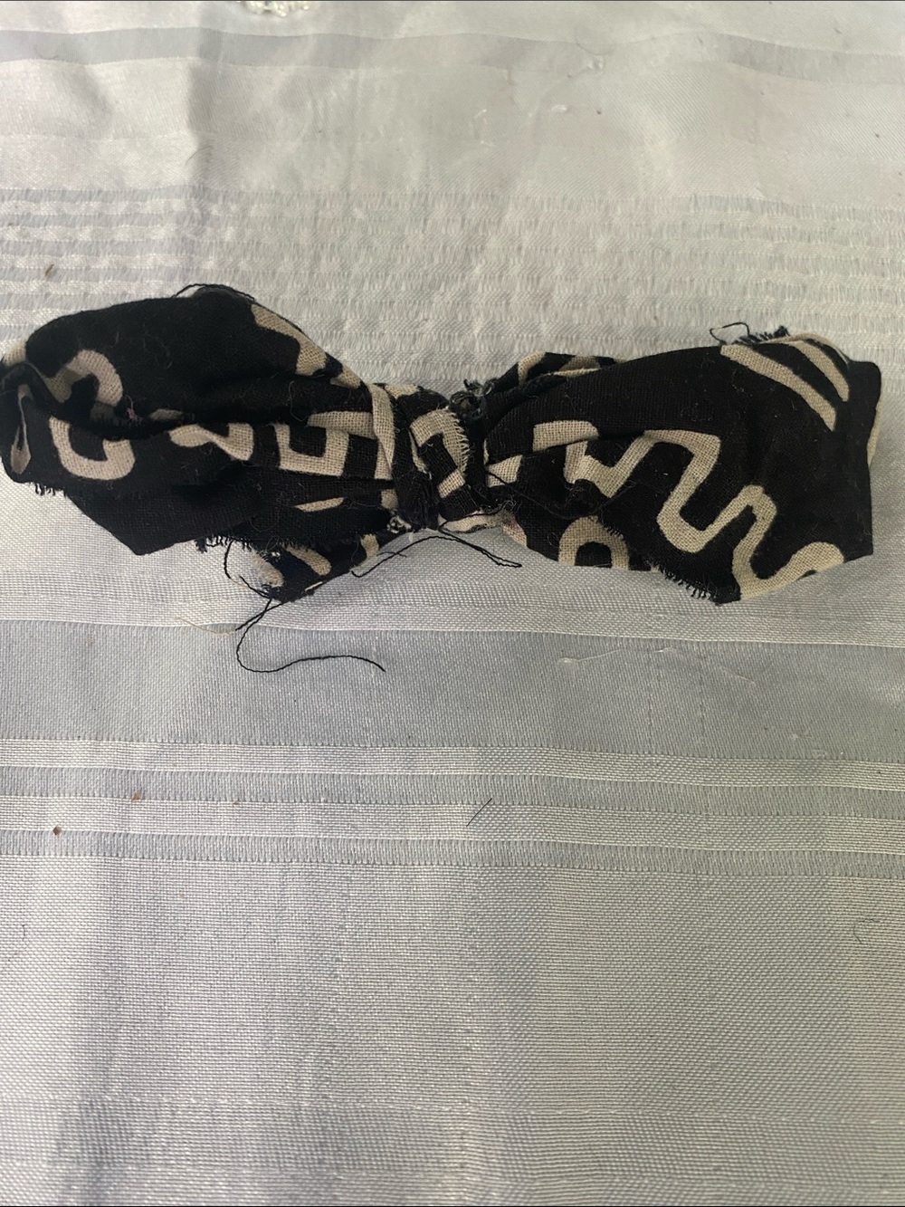 Hair bow African print